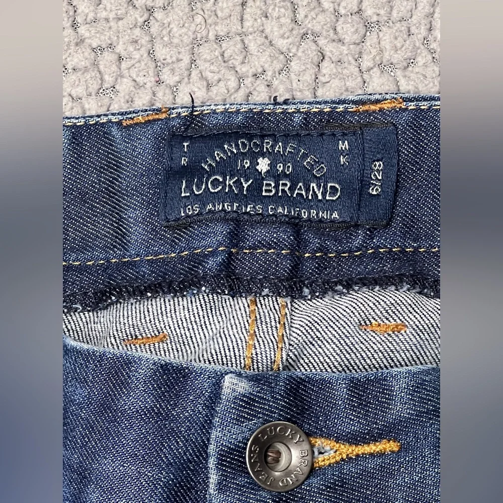 Lucky Brand Denim Jean Capris Womens Size 6/28 Sweet Jean Corp - Picture 5 of 9